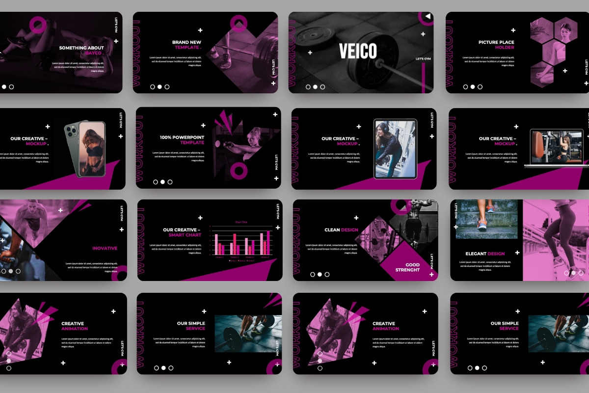 130+ Slides Powerpoint Templates, a Presentation Template by ResumeFabs (Photo 5 of 9)