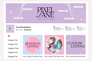 Pastel Etsy Shop Kit, a Branding & Logo Template by Anna Design Studio (Thumbnail 7 of 8)