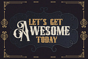 Quentes Fleur - A Tatoo Font, a Serif Font by Vava Aryanto (Thumbnail 4 of 7)