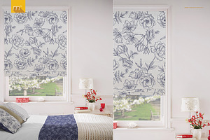 Roman Blind Mock-up