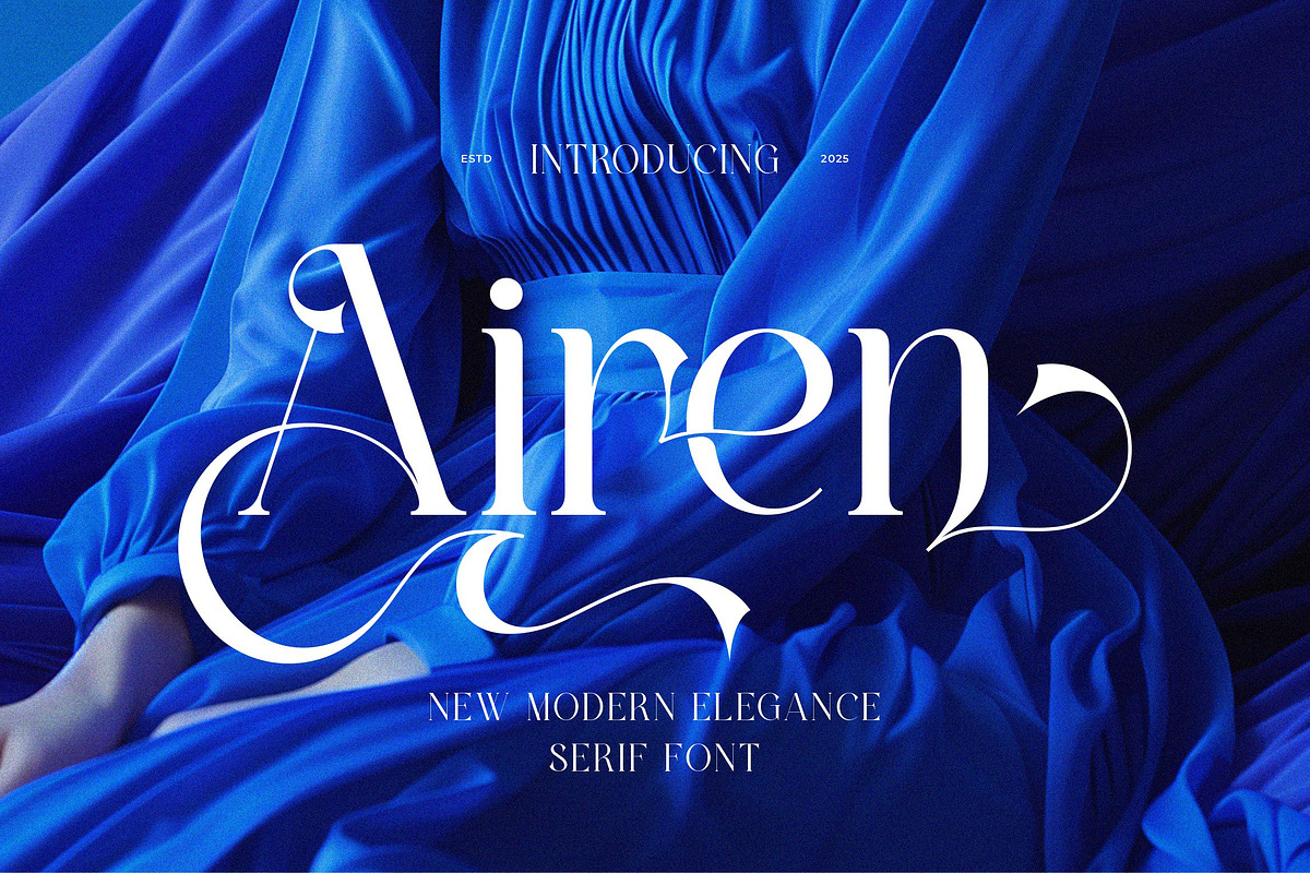 Airen || Elegant Classy Serif Font, a Serif Font by Ermedia Studio (Photo 1 of 10)