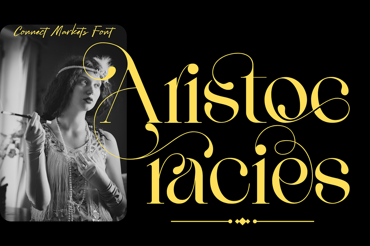 Connect Markets - Modern Serif Font, a Serif Font by 177Studio (Photo 5 of 8)