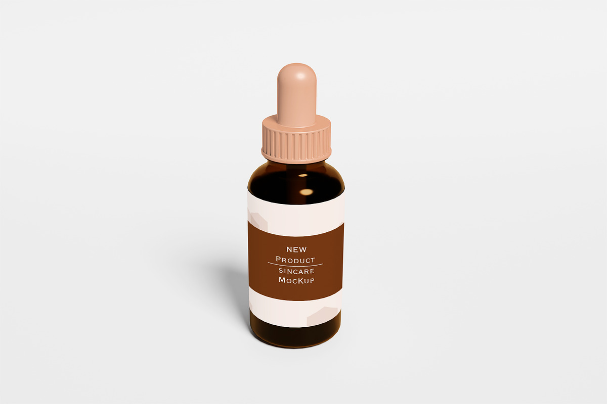 Dropper Bottle Mockup, a Cups & Container Mockup by kebunmockup (Photo 3 of 5)