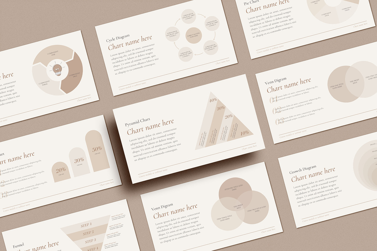 4 in 1 Course Creator Bundle CANVA, a Presentation Template by Studio Loire (Photo 18 of 73)
