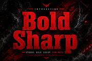 Bold Sharp, a Slab Serif Font by Wow Magic (Thumbnail 5 of 9)