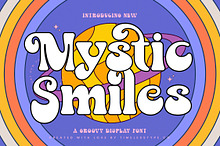Mystic Smiles Groovy Display Font