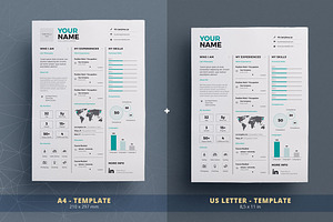 Infographic Resume/Cv Template Vol.7