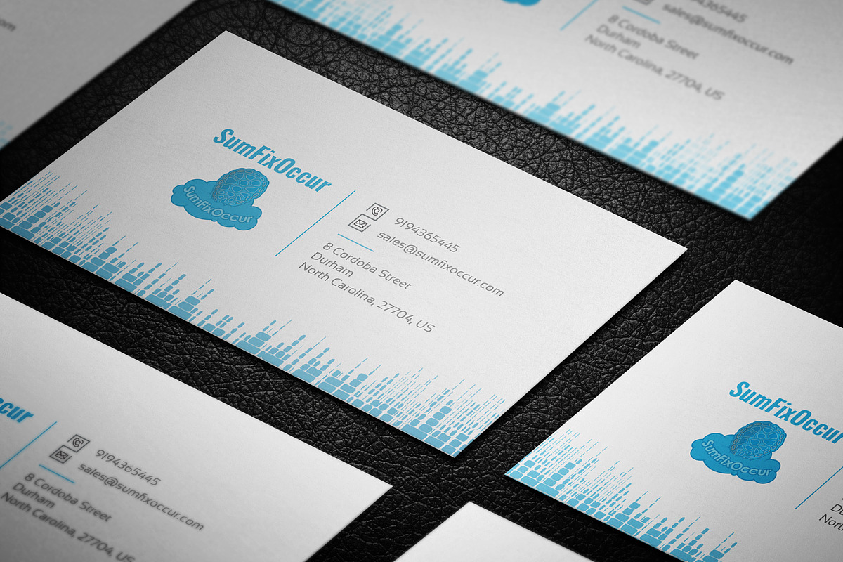Business Card 3 in 1, a Business Card Template by DesignGhar (Photo 2 of 4)