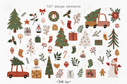 Christmas Gnomes & Holiday Clipart, a Decorative Illustration by Jenny Quince (Thumbnail 2 of 11)