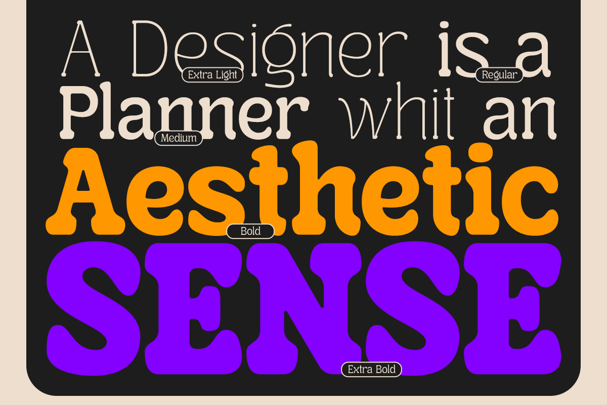 Mondwild - 7 Variable Modern Retro, a Serif Font by Dharmas Foundry (Photo 3 of 15)
