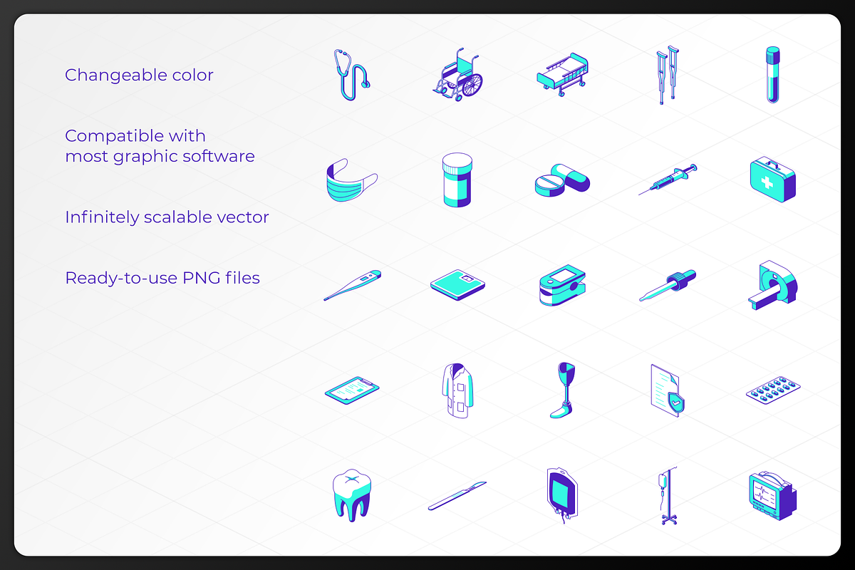 Icometric - Medical Icons, a Duotone Icon by oelhoem (Photo 2 of 3)