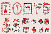 Birthday Party Clip Art SVG, PNG, a Decorative Illustration by Anada Arty (Thumbnail 17 of 25)