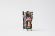 12 Darkwood Shrooms Seamless Pattern, a Pattern Graphic by Inknfolly (Thumbnail 6 of 7)