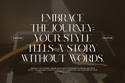Nebuih Elegant Serif Font Typeface, a Serif Font by Perfectype (Thumbnail 5 of 6)