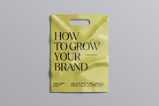 Plastic Carrier Bag Mockup, a Packaging Mockup by Riel Concept (Thumbnail 5 of 5)