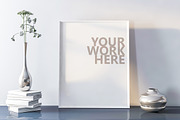 13 new PSD Frame Mockups, a Print Template by Radmila (Thumbnail 6 of 9)