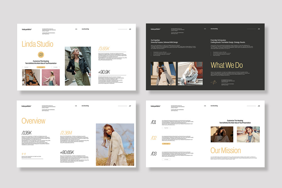 Linda Portfolio Presentation preview 3