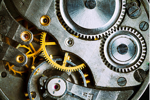 Clockwork Background, an Industrial Photo by Our Amazing World