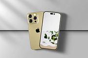 Screen Iphone pro mockup, an iPhone Mockup by Artlogs (Thumbnail 2 of 3)