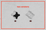 3D Wireframe Isometric Shapes | 2, an Object Graphic by MaximGertsen (Thumbnail 4 of 11)