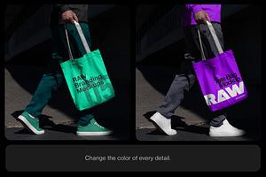 Tote Bag And Shirt Mockups