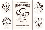 Mindfulness Illustration Bundle, a Person Illustration by Prosymbols (Thumbnail 1 of 14)