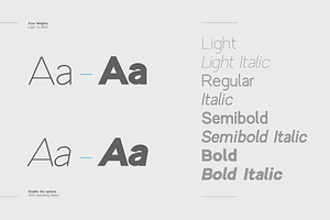 Brada Sans - A Designers Font Family