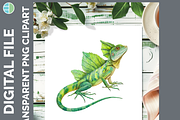 Lizard Illustration Bundle, 21 PNG, an Animal Illustration by Enliven Designs (Thumbnail 8 of 9)
