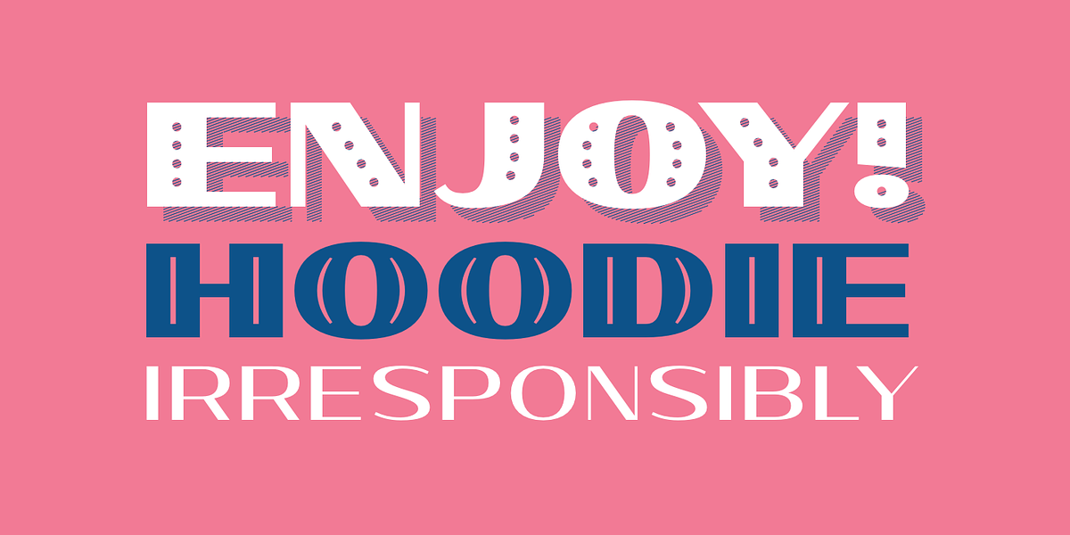 Hoodie, a Sans Serif Font by TypeUnion (Photo 12 of 12)