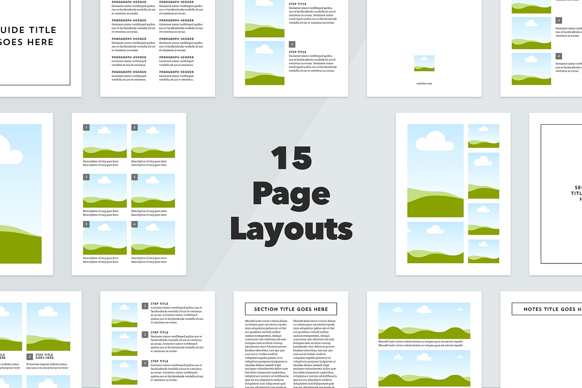 Bi-fold Booklet Canva Template, a Brochure Template by Dandymark (Photo 2 of 11)
