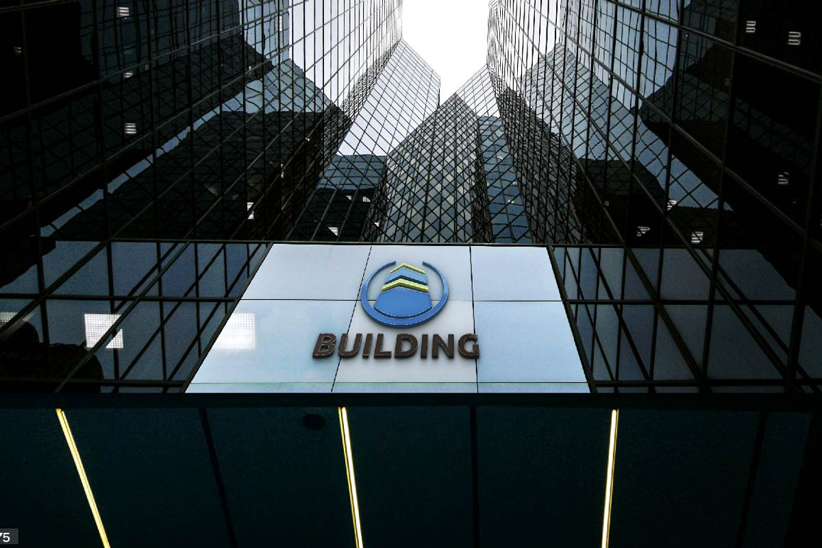 Circle Office Company Building Logo, a Branding & Logo Template by jongcreative (Photo 4 of 4)