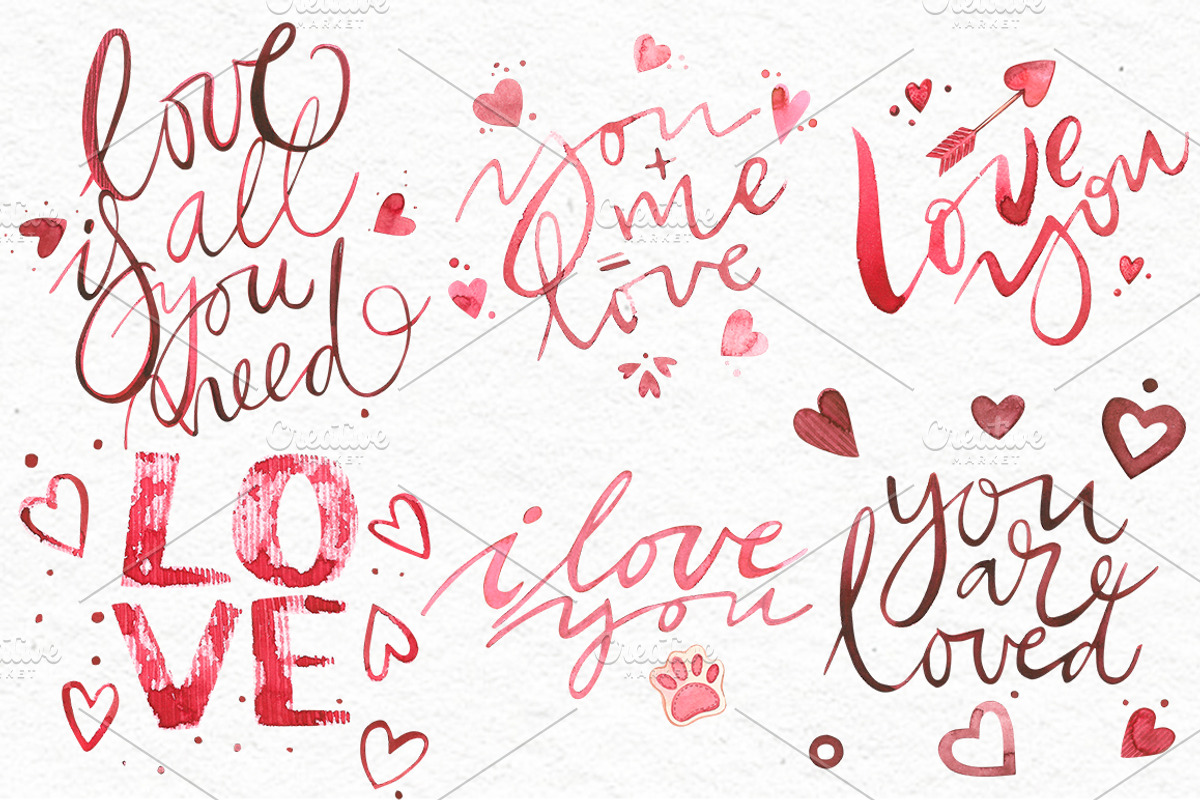 Valentine's day Clipart, an Animal Illustration by Ann Astro (Photo 3 of 8)