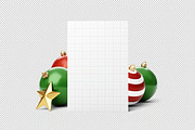 Christmas Card Mockup, an Advertising Mockup by zpackcreative (Thumbnail 5 of 6)