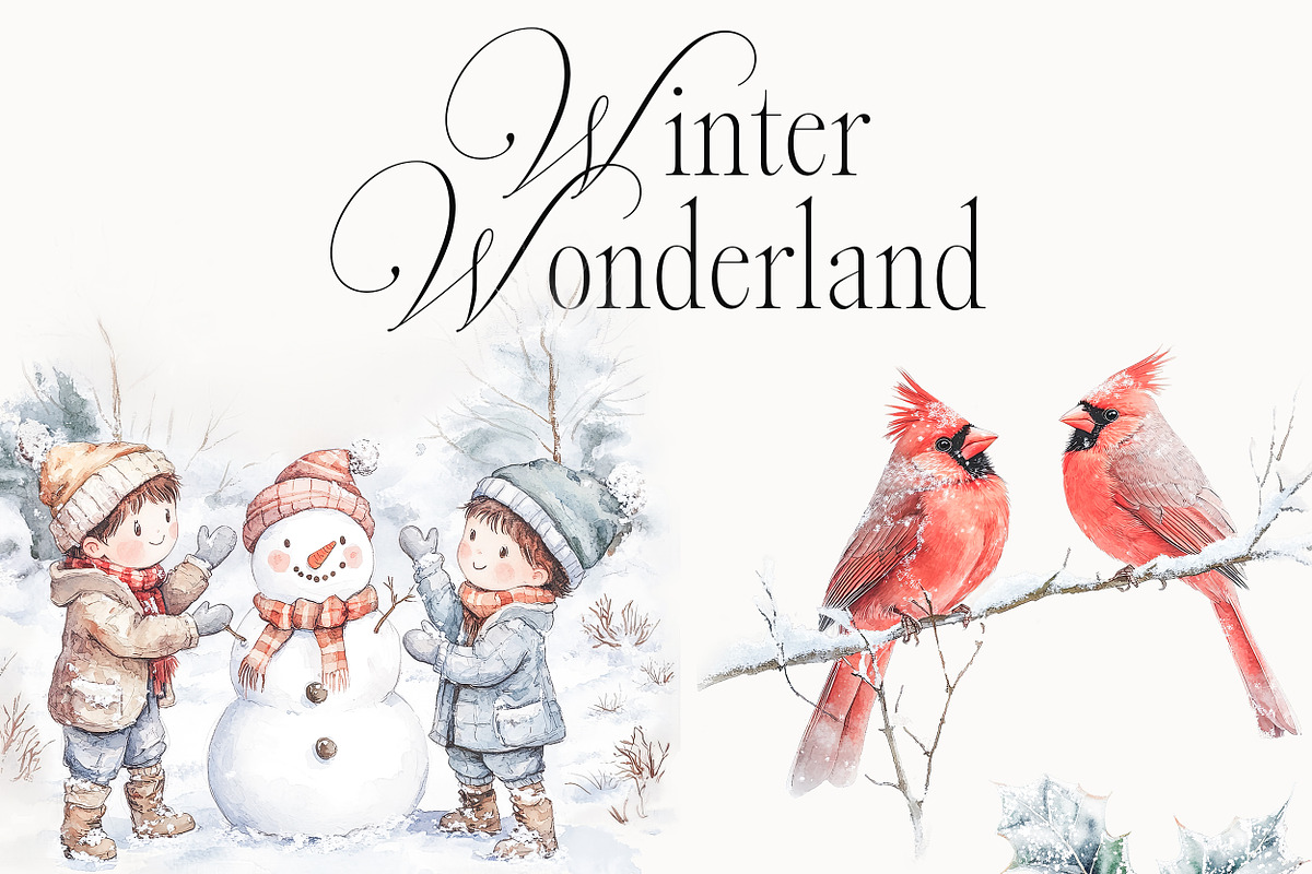 New! Winter Christmas Edition, a Seasonal Illustration by Isabelle Salem (Photo 128 of 227)