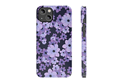 Purple Flowers Seamless Pattern, a Graphic by KA7-Designs (Thumbnail 3 of 6)