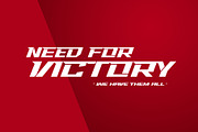 Trinos - Sporty Tech Font, a Font by Arterfak Project (Thumbnail 8 of 15)