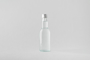 Miniature spirits liquor mockup JPEG, a Food & Drink Photo by Shablon