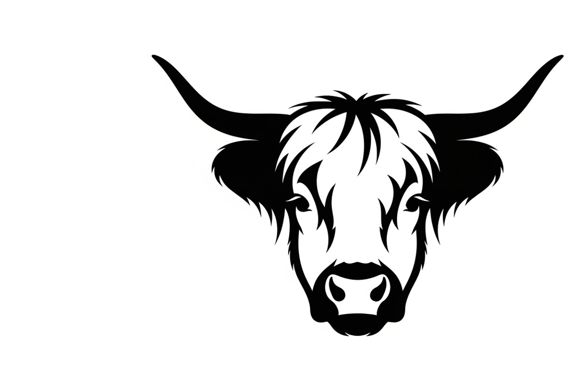 Rustic Highland cow wall art design, an Illustration by Amazin_art (Photo 10 of 40)
