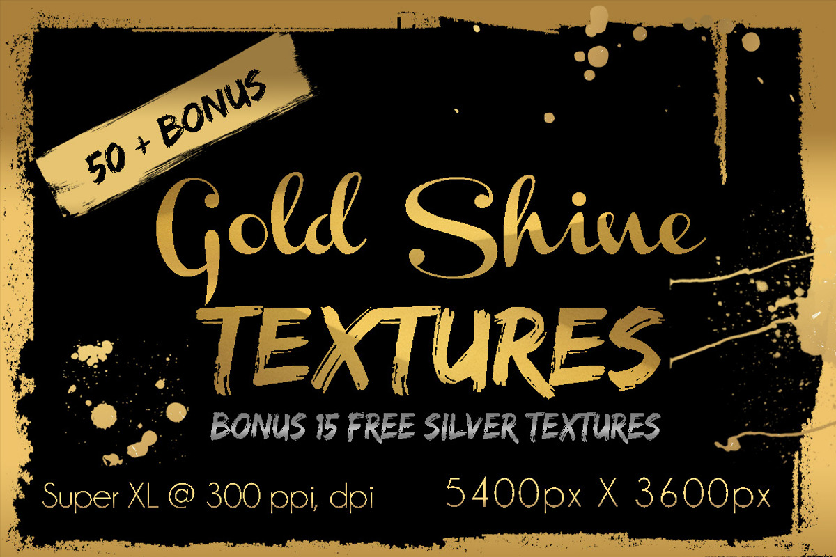 50 Gold Shine Textures + Bonus, a Texture Graphic by Artfanaticus (Photo 1 of 5)