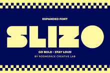 Slizo - Geometric Bold Expanded