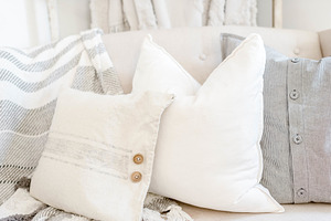 Rustic Home Decor - Styled - White