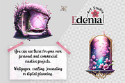 Cherry Blossom Sakura Interior #1, an Illustration by EdeniaArtStudio (Thumbnail 2 of 8)