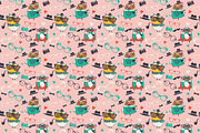 Hipster owls, an Illustration by totokumi (Thumbnail 2 of 3)