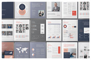 Annual Report Template, a Brochure Template by Proonty (Thumbnail 2 of 3)