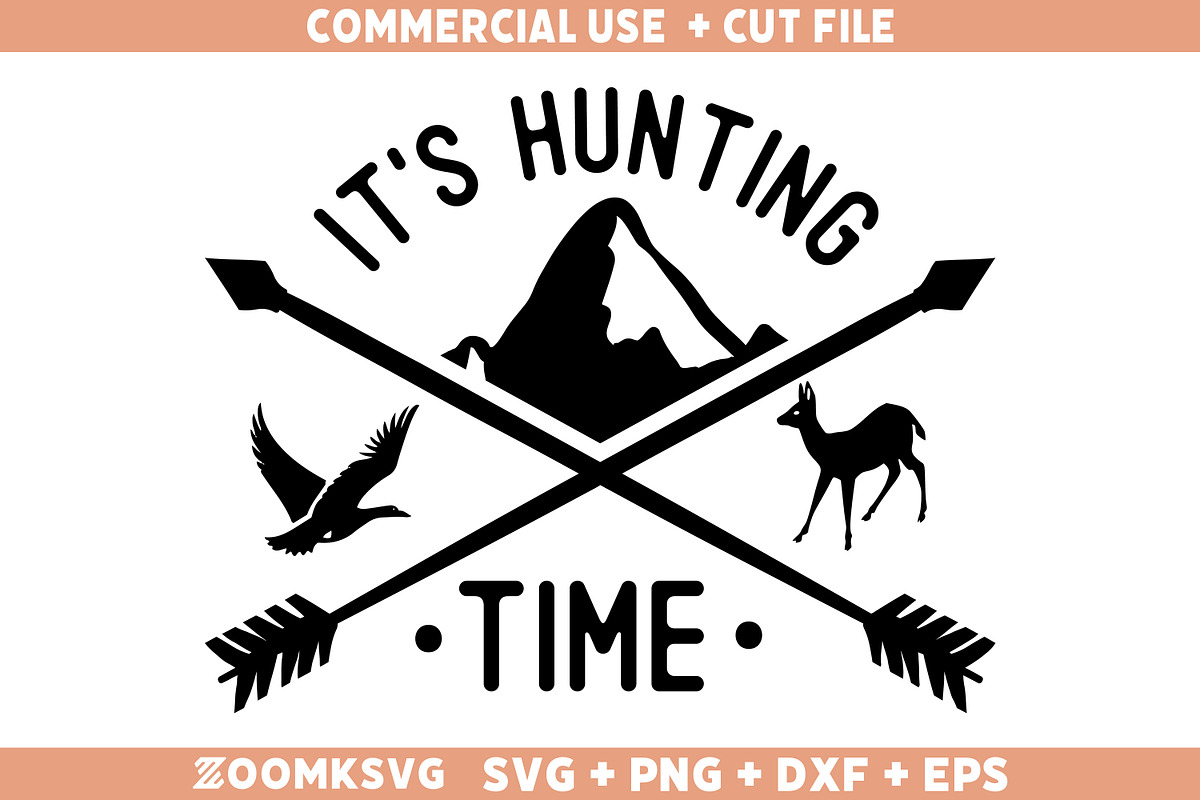 Hunting SVG Bundle 20 Designs, an Illustration by ZoomkSVG (Photo 22 of 40)