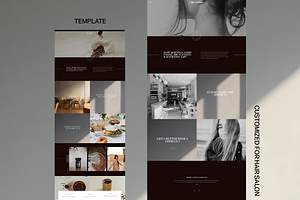 Bloom: Squarespace 7.1 Template