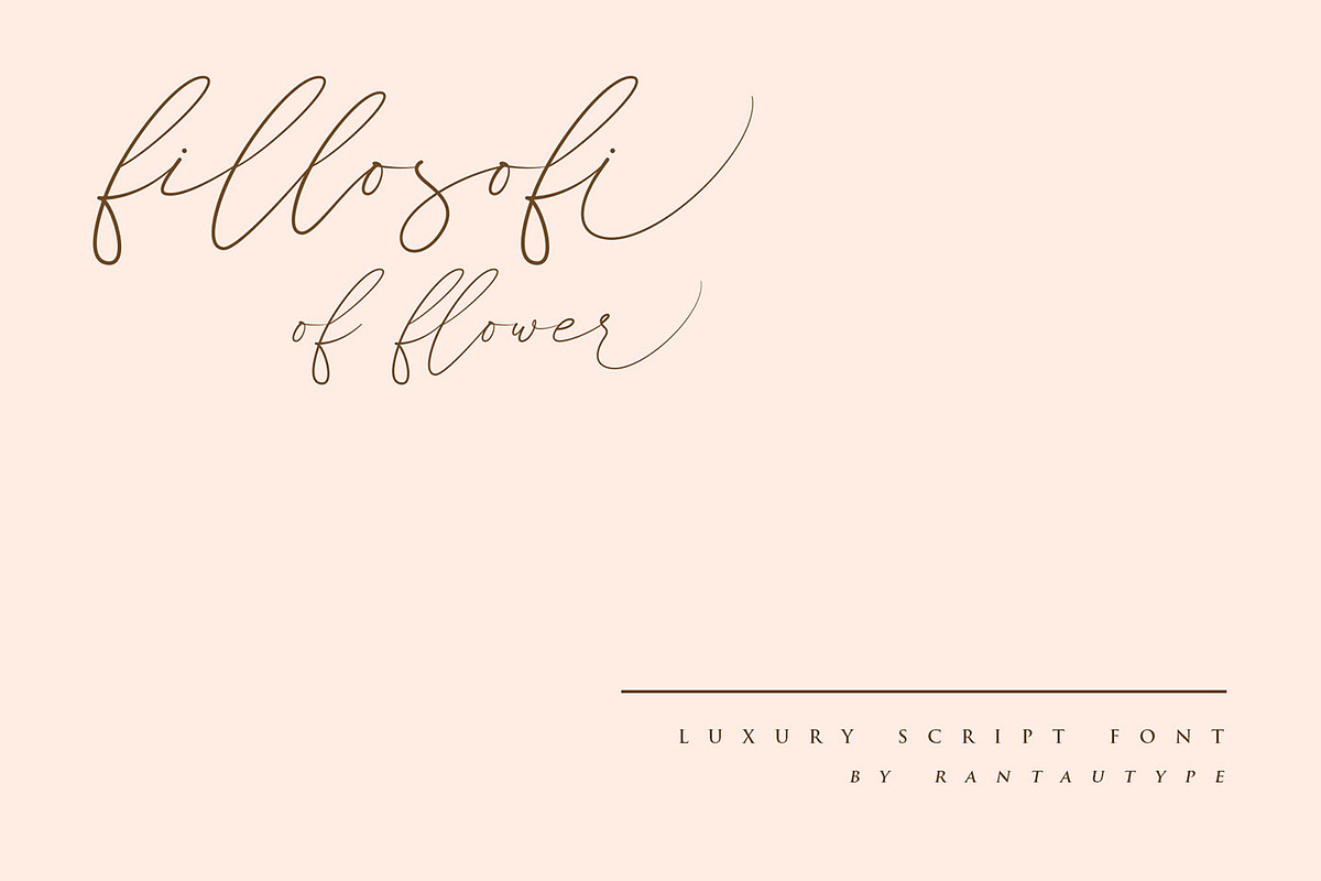 Femeanly - Casual script font, a Script Font by RantautypeStudio (Photo 5 of 13)