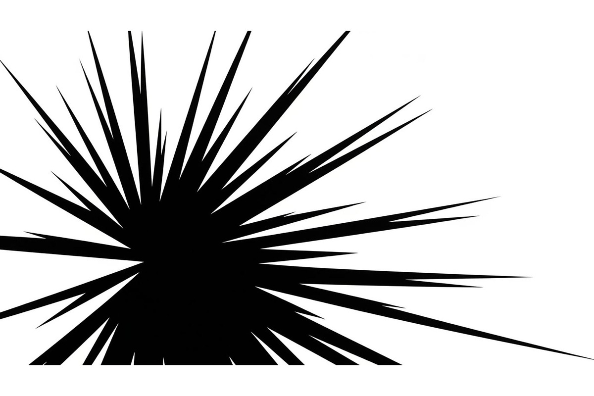 Abstract Sunburst Silhouette Set, a Graphic by hafijul (Photo 4 of 11)