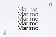 Marimo - Stylish Font Family, a Serif Font by Motokiwo (Thumbnail 1 of 9)