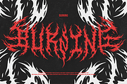 Vornath | Black Metal Font, a Blackletter Font by Denustudios (Thumbnail 2 of 12)